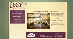 Desktop Screenshot of leescoffeetea.com